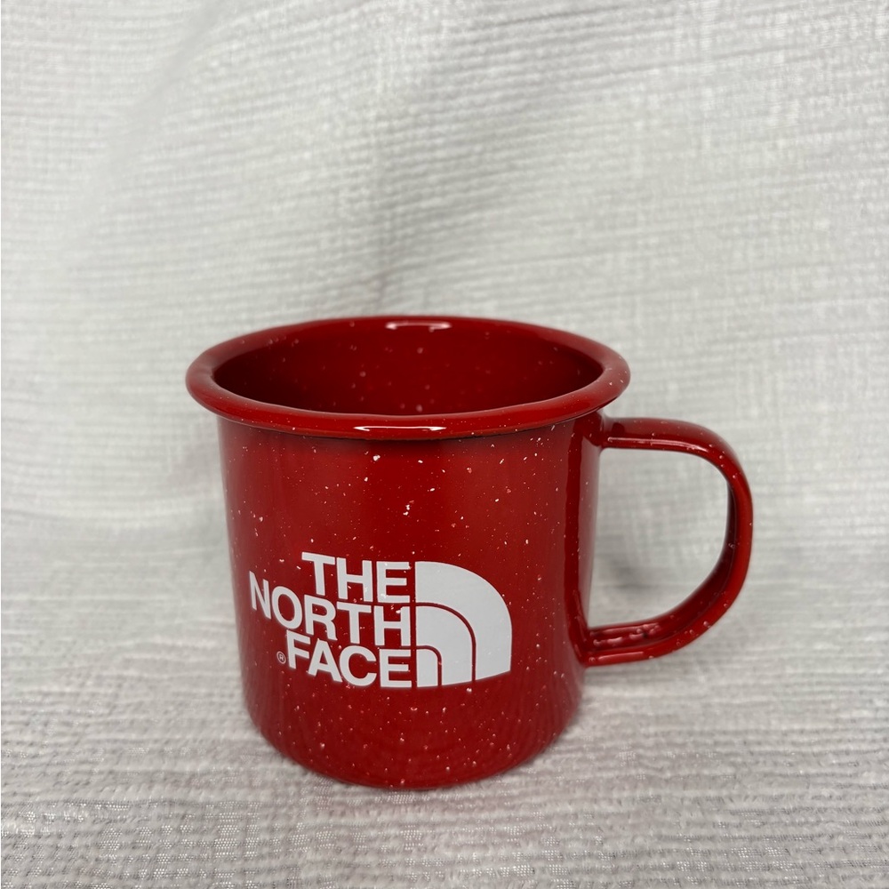 The North Face Red Speckled Enamel Mug